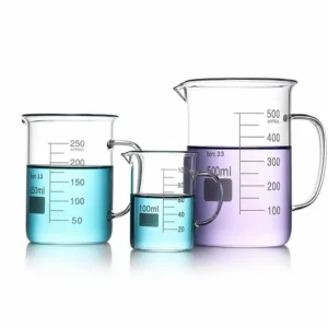 1101H Glass Beaker with Handle