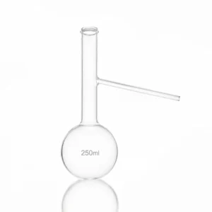 HuaouLabware 1131 distilling flask with side tube