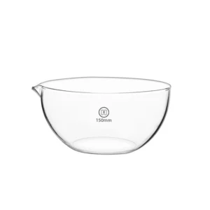 HuaouLabware 1171 evaporating dish with flat bottom