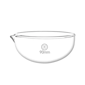 HuaouLabware 1172 evaporating dish with round bottom