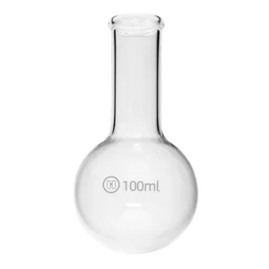 HuaouLabware 1115 round bottom boiling flask with beaded rim