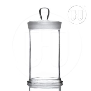 HuaouLabware 1471 specimen bottle with glass stopper